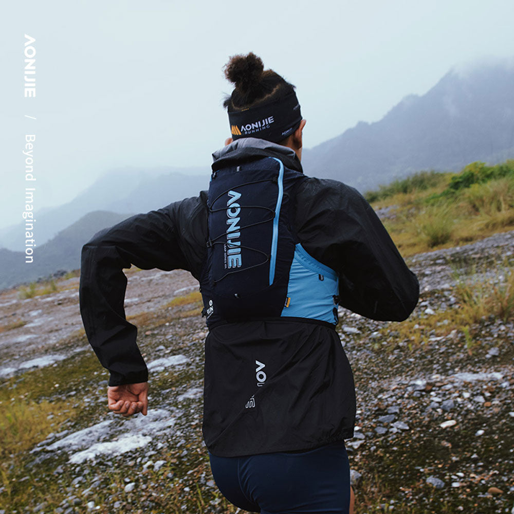 Chaleco AONIJIE PRO 10L - celeste