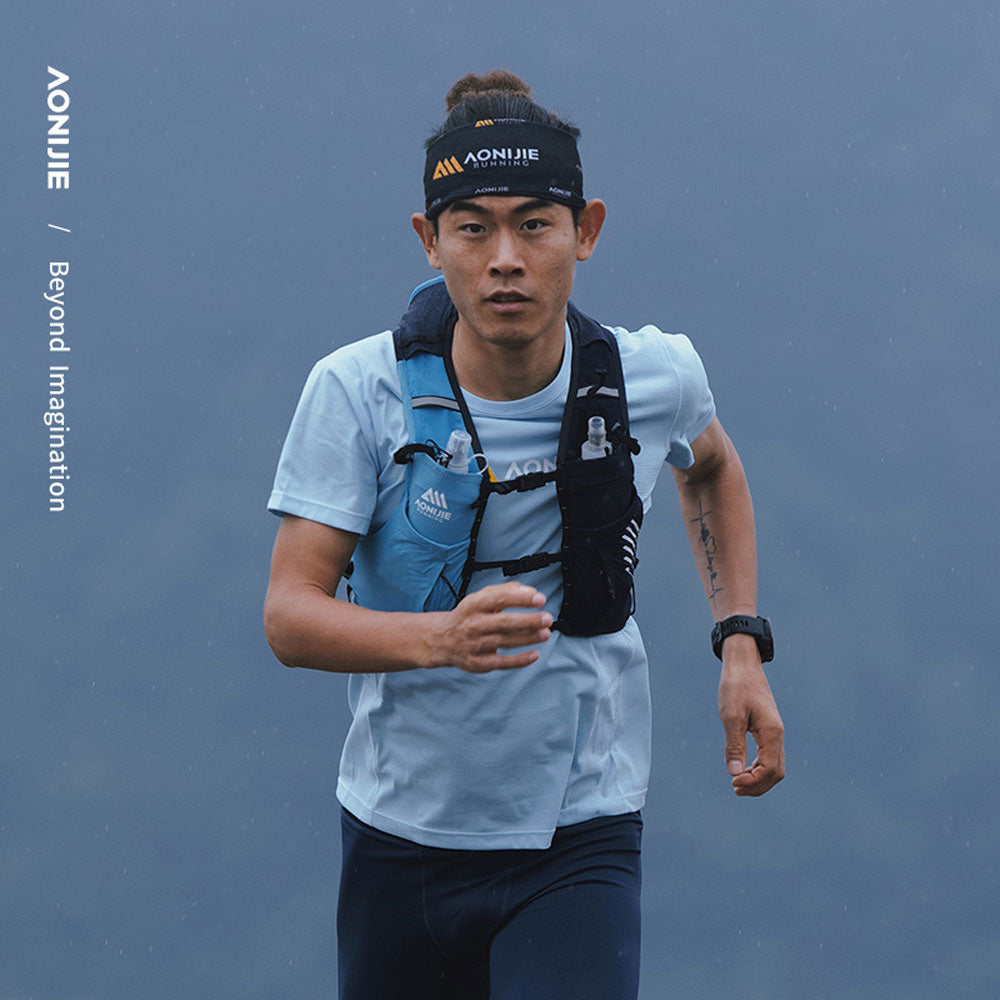 Chaleco AONIJIE PRO 10L - celeste