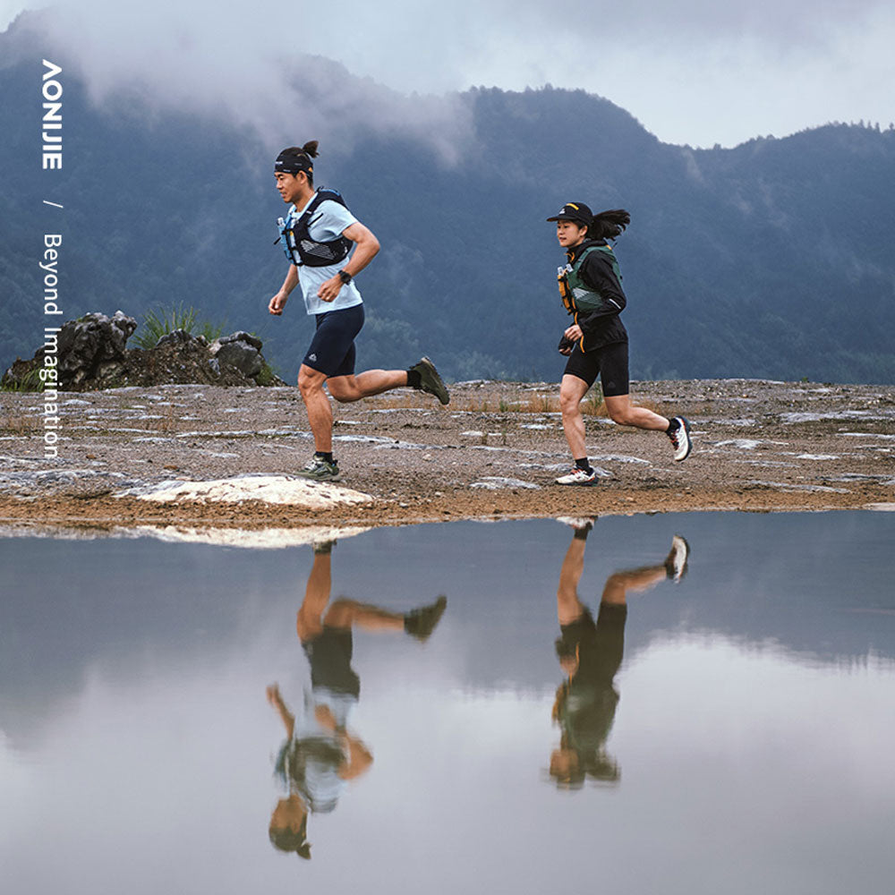 Chaleco AONIJIE PRO 10L - celeste