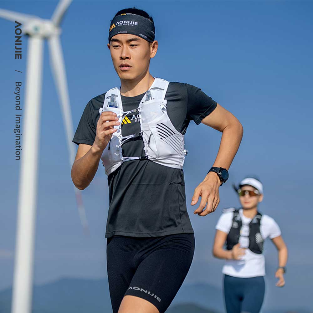 Chaleco AONIJIE PRO 10L - blanco