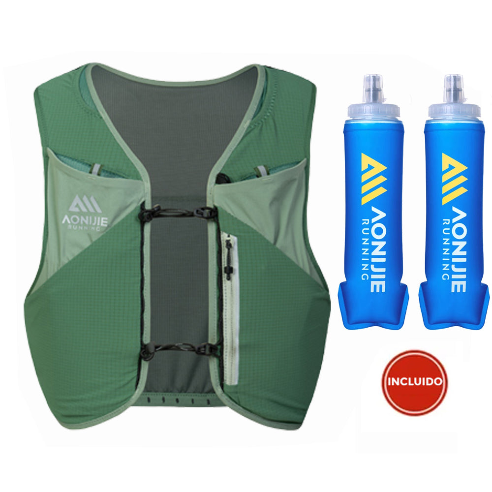 Chaleco AONIJIE Mont Blanc 4L - verde