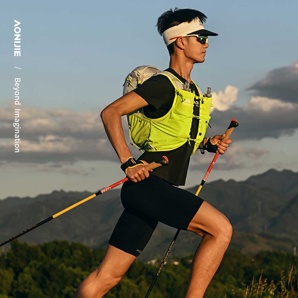 Chaleco AONIJIE PRO 15L - amarillo