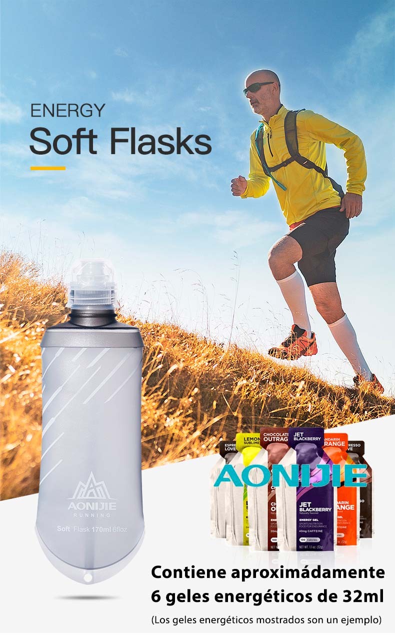 Soft Flask Energy AONIJIE 170 ml