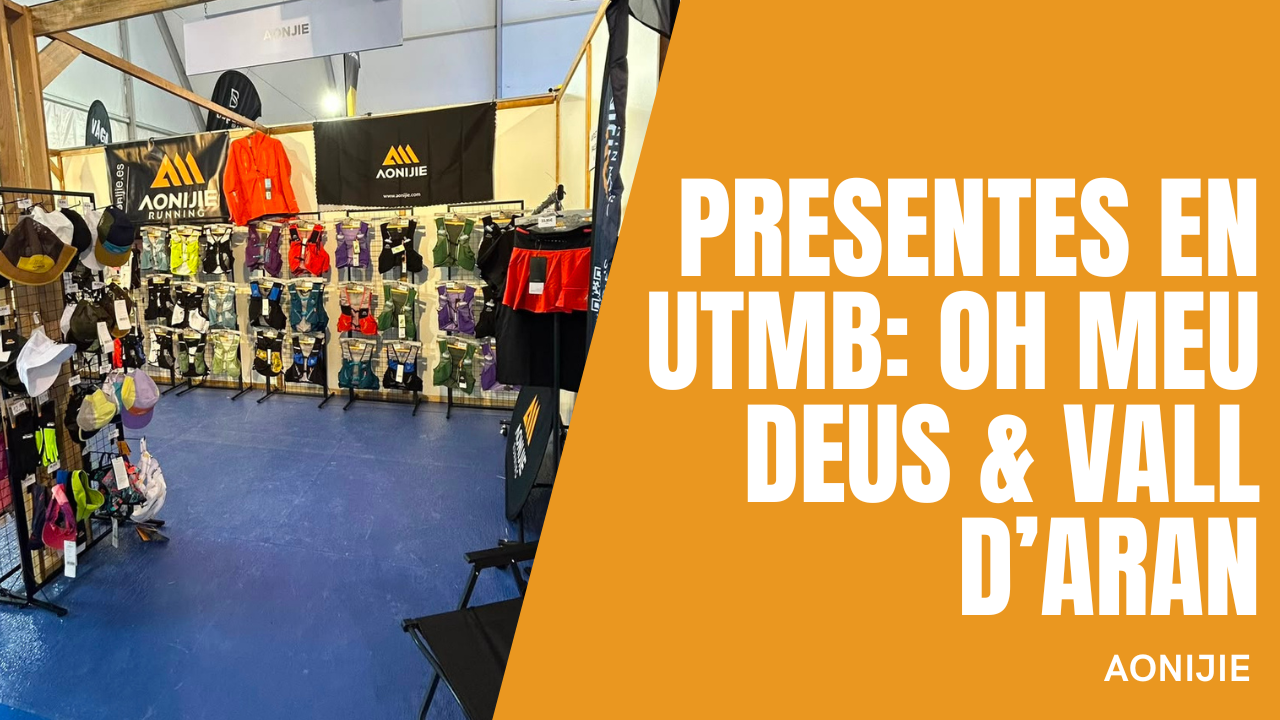 AONIJIE, presente en las carreras Oh Meu Deus by UTMB y Vall d’Aran by UTMB 2026