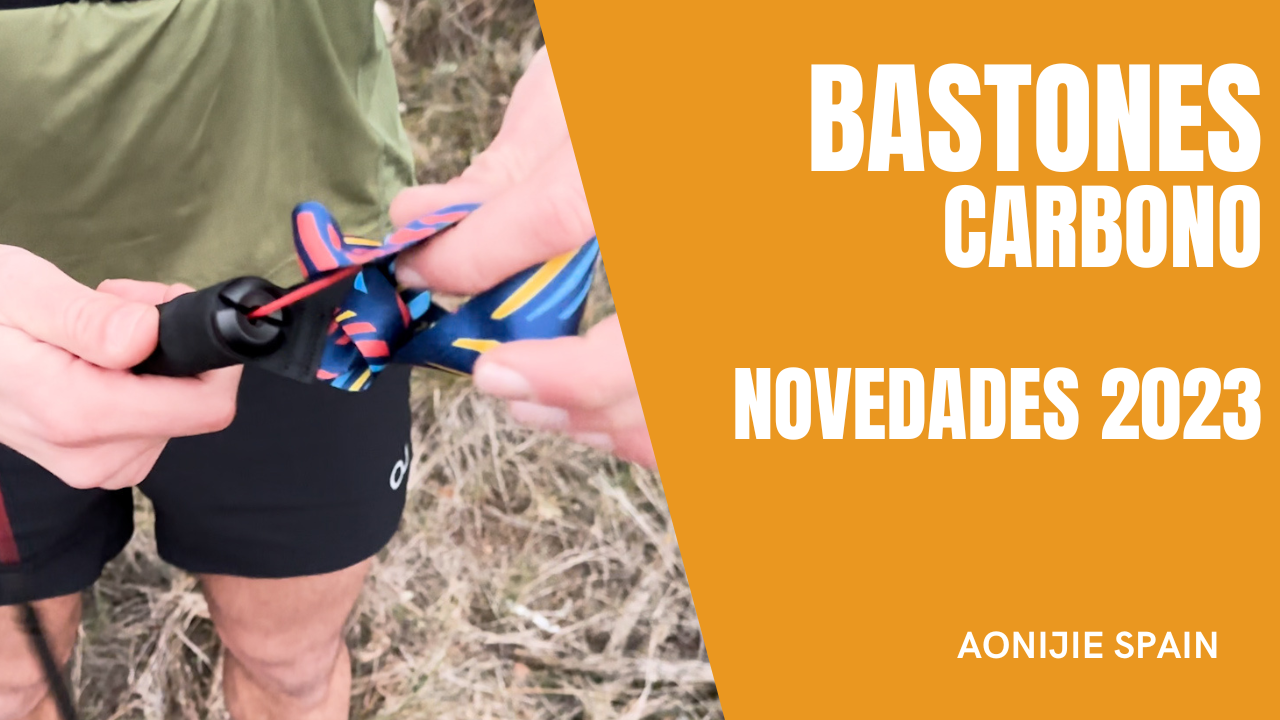 Nuevos bastones de Carbono Trail Running 2023