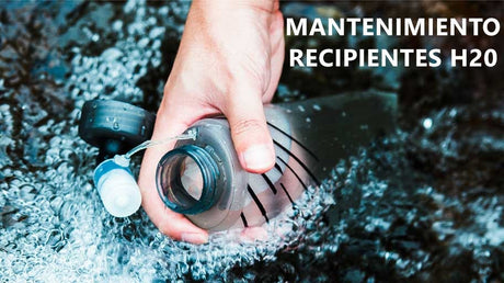Recomendación antes de utilizar y mantenimiento recipientes H2O