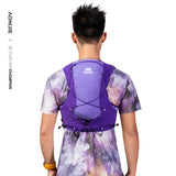 Chaleco AONIJIE Mont Blanc 12L - violeta