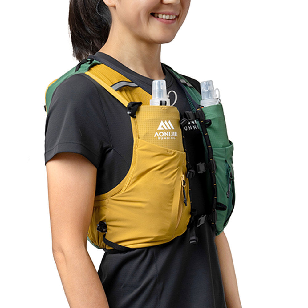 Chaleco AONIJIE PRO 10L - ocre