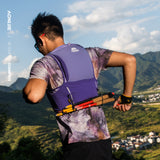 Chaleco AONIJIE Mont Blanc 8L - violeta