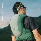 Chaleco AONIJIE Mont Blanc 12L - verde