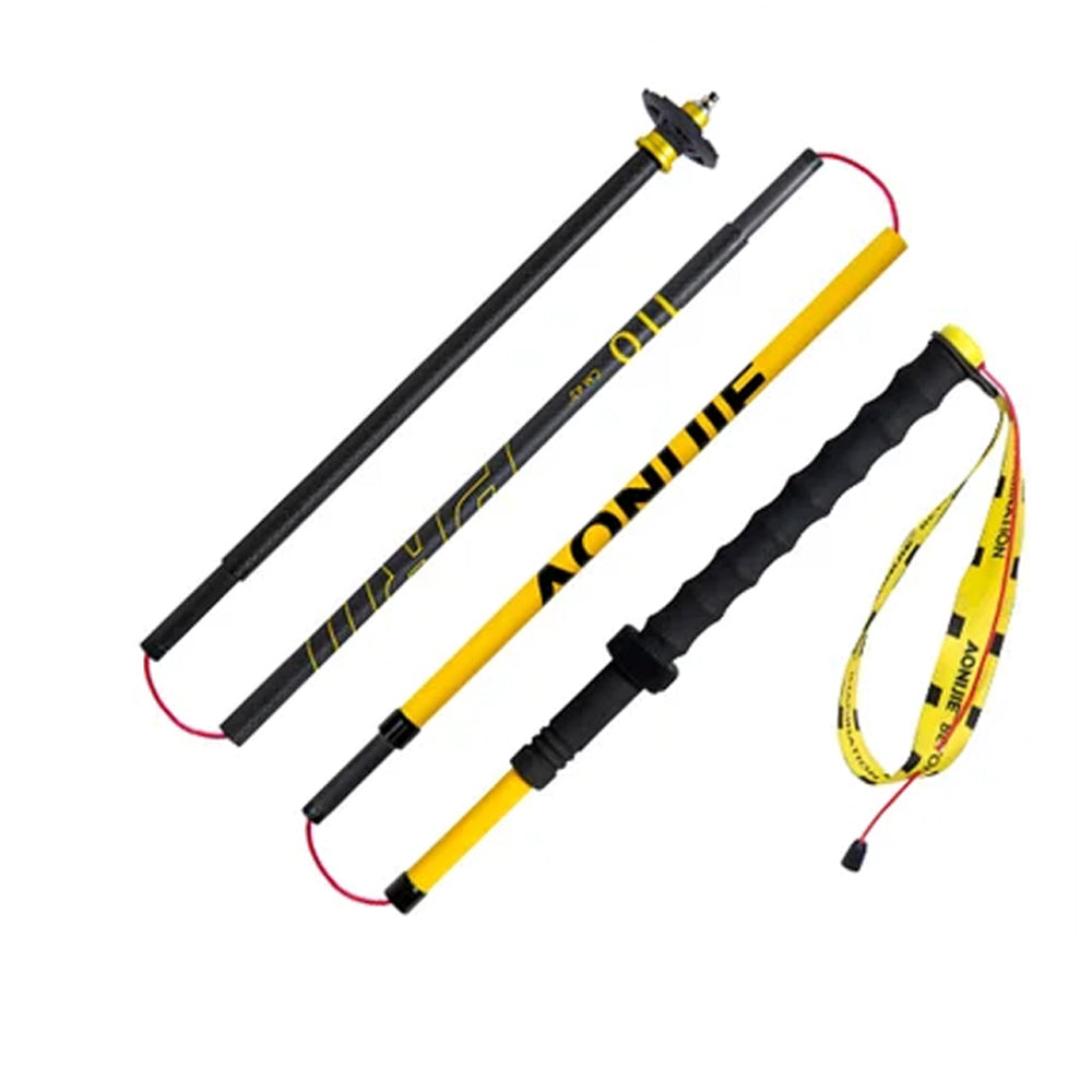 Bastón AONIJIE Full Carbon 120cm - amarillo