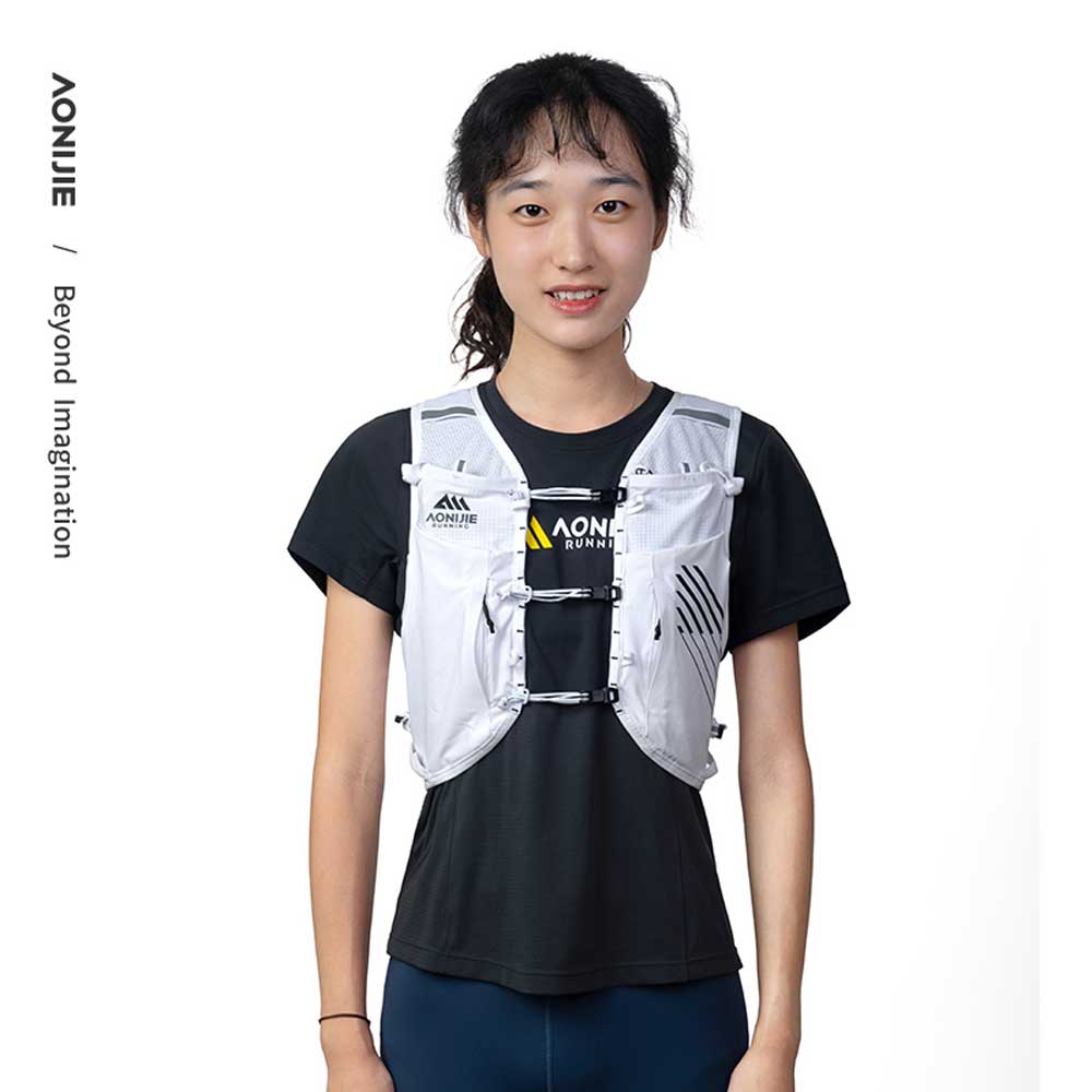 Chaleco AONIJIE PRO 10L - blanco