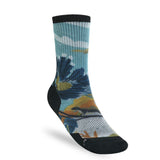 Calcetines AONIJIE Merino Wool azul