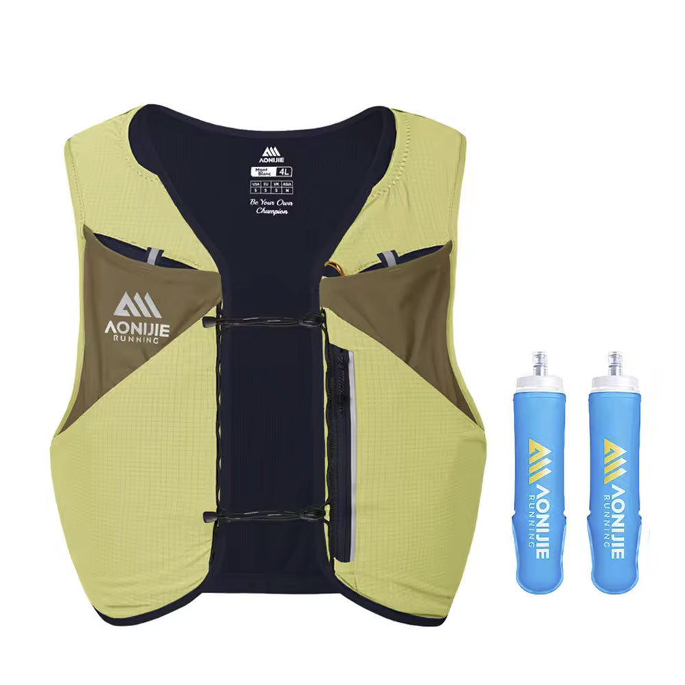 Chaleco AONIJIE Mont Blanc 4L - amarillo