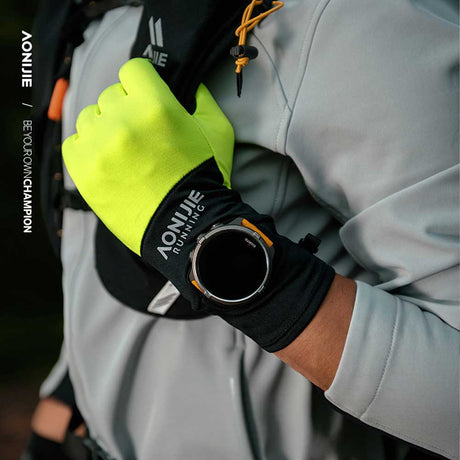 Guantes AONIJIE Hole 61 - amarillo