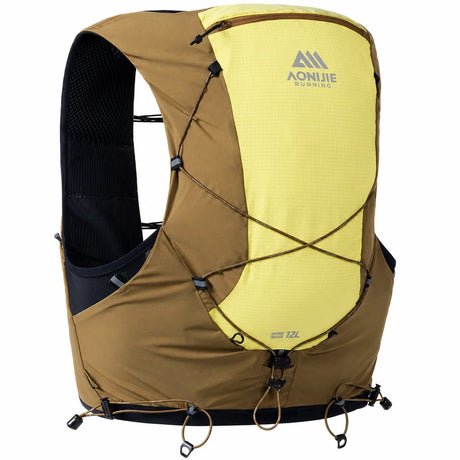 Chaleco AONIJIE Mont Blanc 12L - amarillo