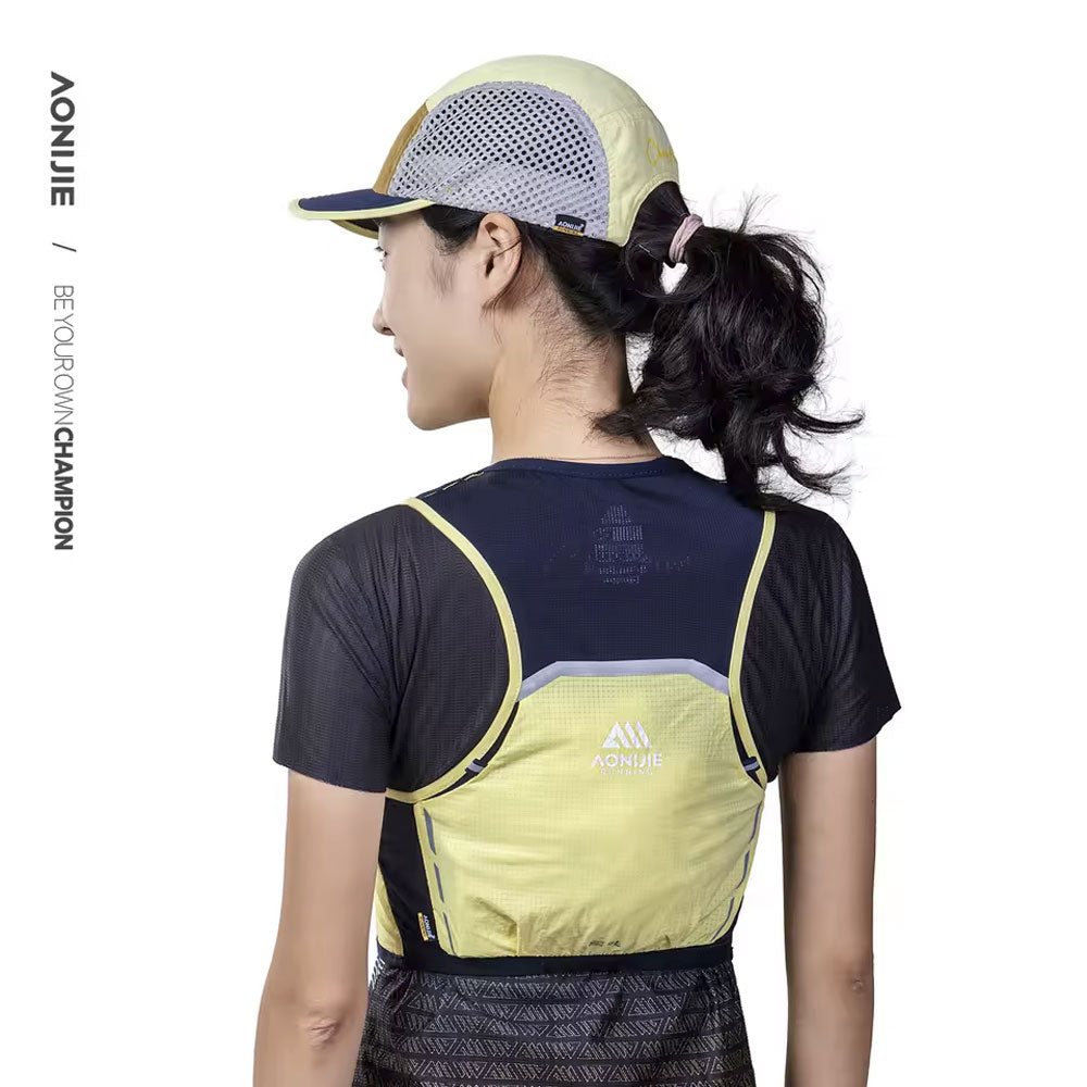 Chaleco AONIJIE Mont Blanc 4L - amarillo