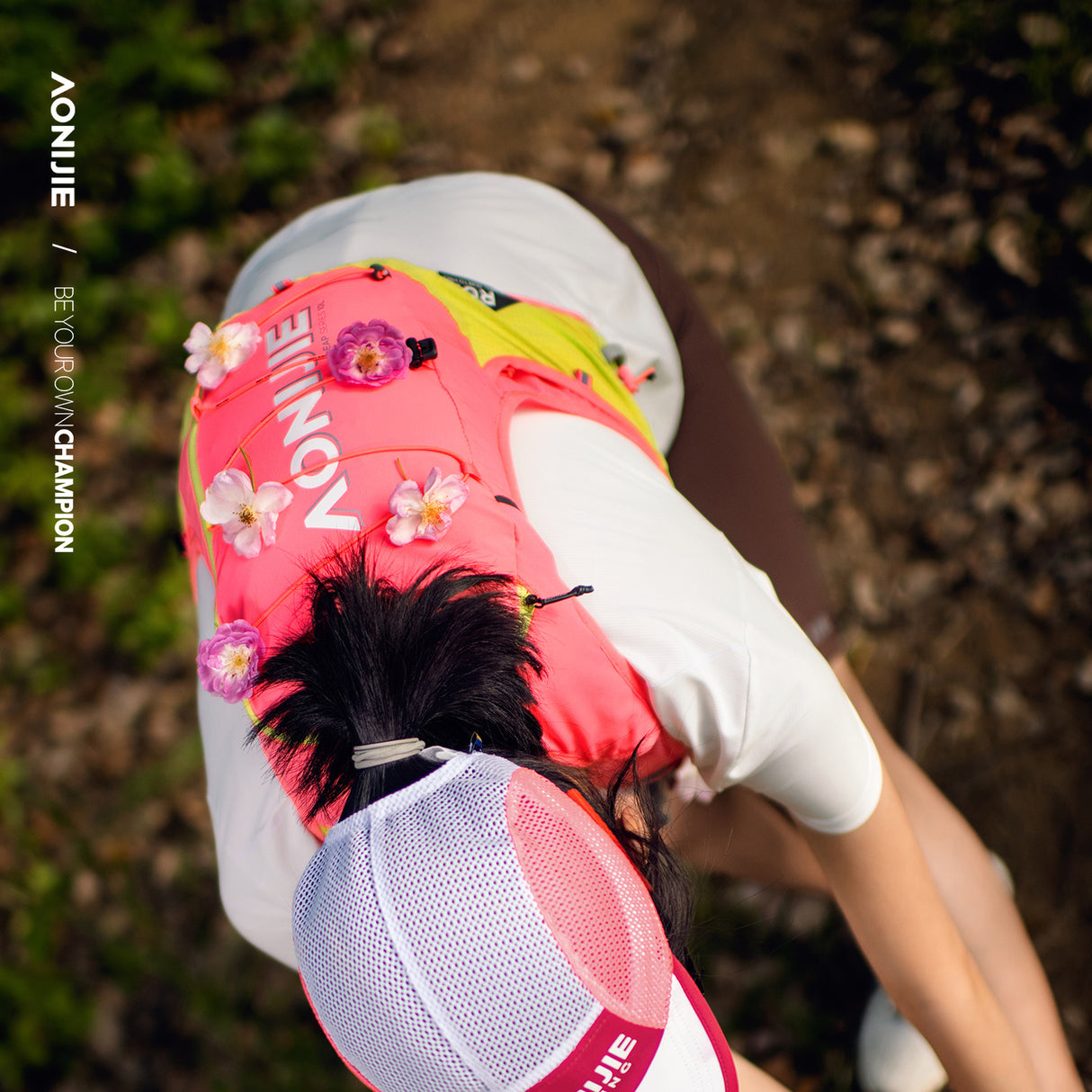 Chaleco AONIJIE PRO 10L - fluorescente