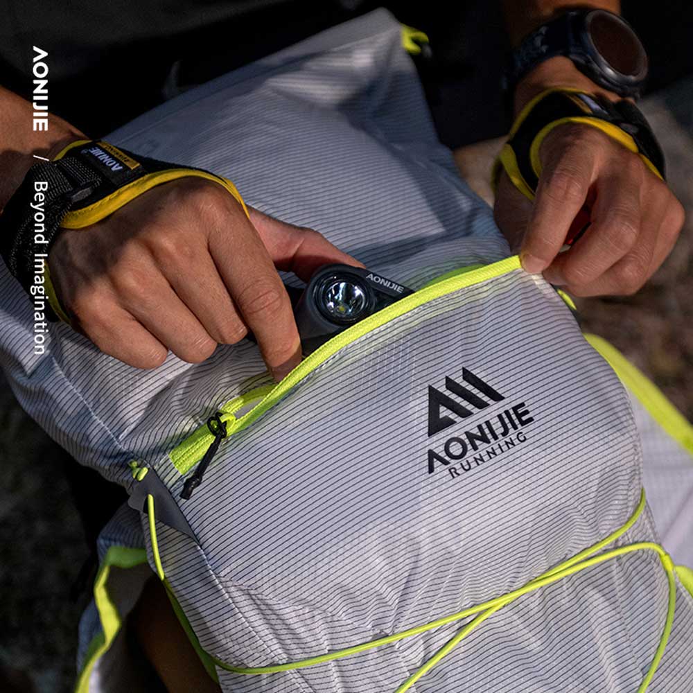 Chaleco AONIJIE PRO 15L - amarillo