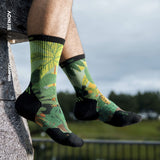 Calcetines AONIJIE Merino Wool verde