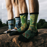 Calcetines AONIJIE Merino Wool verde